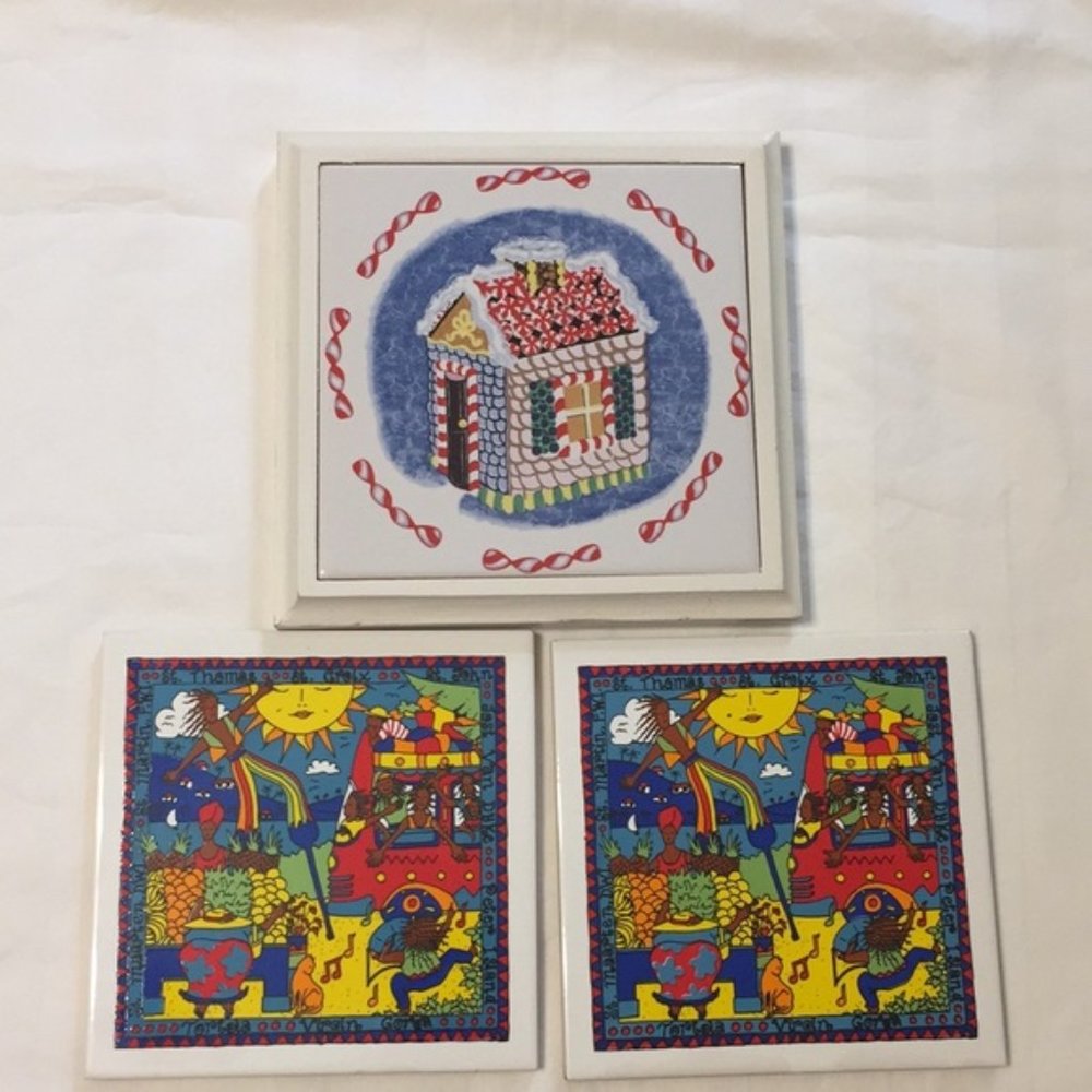 Ceramic trivets